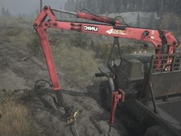 Текстура манипулятора краснаядля Spintires: MudRunner (v11.12.17)