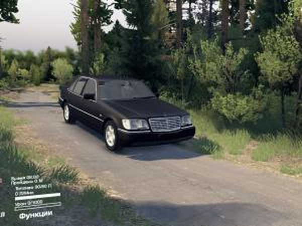 Mercedes S600 W140версия 14.03.16 для SpinTires (v03.03.16)