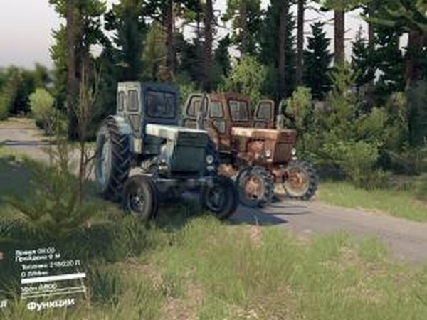 Т-40 и Т-40 АМверсия 1.0 для SpinTires (v03.03.16)