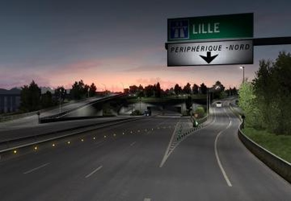 Небольшие ограничители конца дорогиверсия 1.0 для Euro Truck Simulator 2 (v1.35.x)