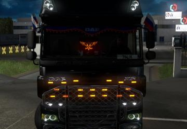 Ангельские глазки для DAF XF 105версия 0.1 для Euro Truck Simulator 2 (v1.35.x)