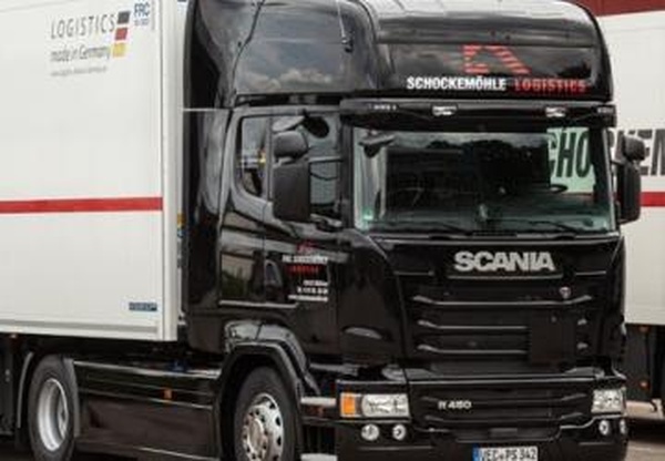 Скин Paul Schockemoehle Logistik для Скании Rv1.0 для Euro Truck Simulator 2 (v1.35.x)