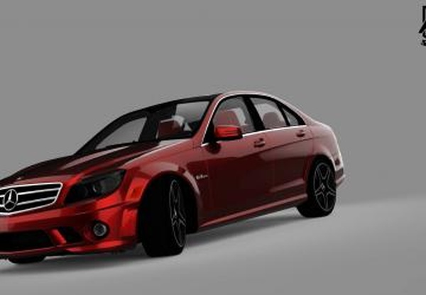 Mercedes-Benz C63версия 1.1 для Euro Truck Simulator 2 (v1.35.x, 1.36.x)