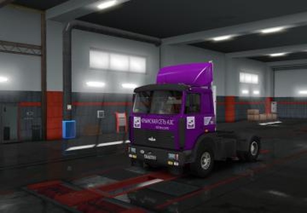 Скин TES для Маза 54323версия 1.0 для Euro Truck Simulator 2 (v1.35.x)