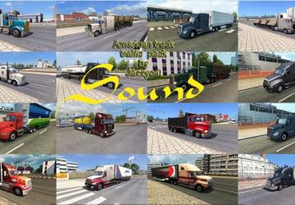Звуки для пака американских грузовиков от Jazzycatv2.0 для Euro Truck Simulator 2 (v1.35.x)