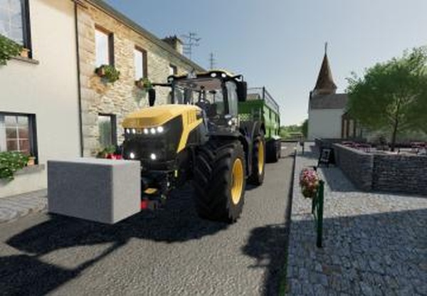 Concrete Agricultural Mass 850 KGверсия 2.0.0.0 для Farming Simulator 2022