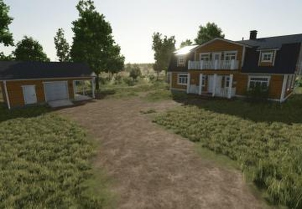 Wooden Farmhousesверсия 1.0.0.0 для Farming Simulator 2025