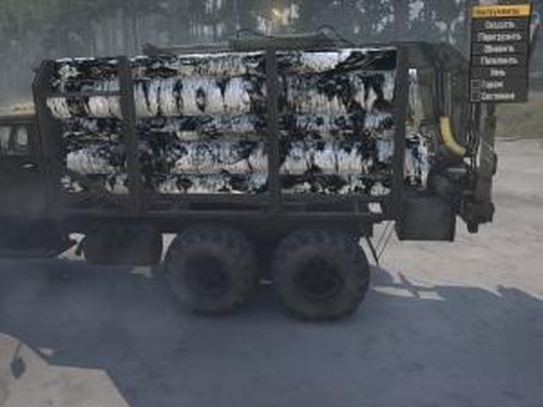 Текстура брёвен «Берёза»для Spintires: MudRunner (v11.12.17)
