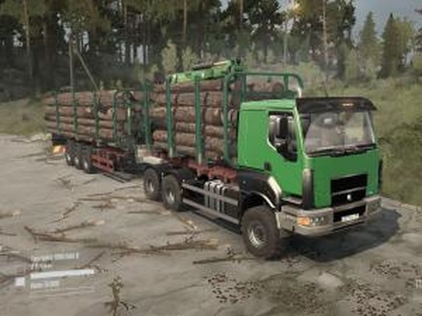 Sisu С600 z6версия 1 для Spintires: MudRunner (v11.12.17)