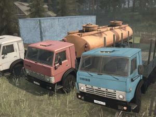 Пак КамАЗовверсия 28.12.17 для Spintires: MudRunner (v11.12.17)