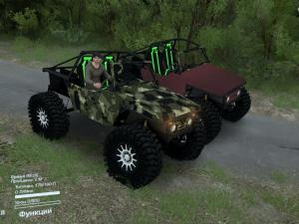 Suzuki Samurai Crawler 1995версия 11.03.16 для SpinTires (v03.03.16)