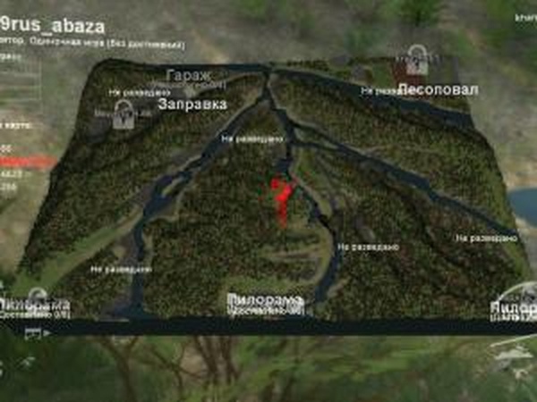 Карта «19rus Абаза»версия 1.0 для SpinTires (v03.03.16)