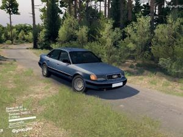 Audi 100 2.4.D Quattroверсия 07.03.16 для SpinTires (v03.03.16)