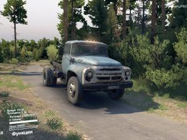 ЗиЛ-130 + пак прицеповверсия 05.03.16 для SpinTires (v03.03.16)