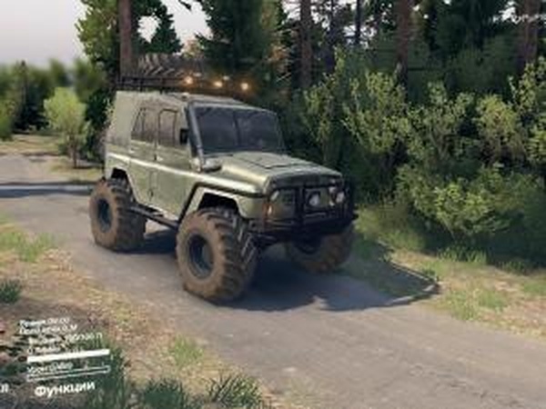 Уаз-469 (подготовленный)версия 05.03.16 для SpinTires (v03.03.16)