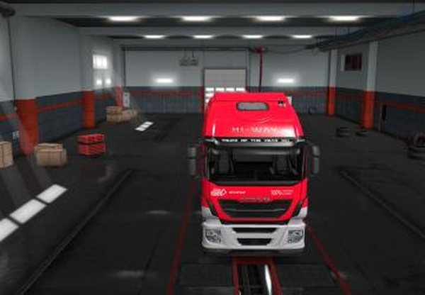 Скин Arcese для Iveco Hi Wayверсия 1.0 для Euro Truck Simulator 2 (v1.35.x)