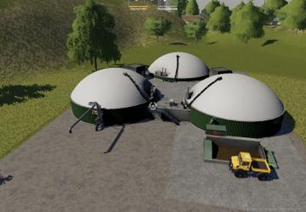 Завод Биогазверсия 1.0 для Farming Simulator 2019 (v1.5.0)