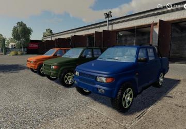 Уаз MFверсия 1.0 для Farming Simulator 2019 (v1.5.1.0)