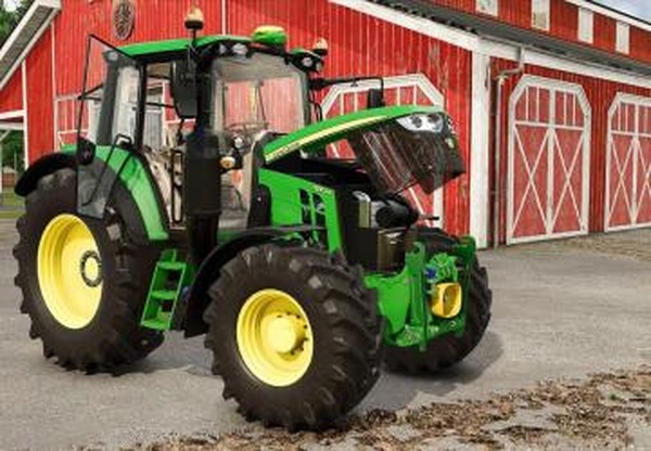 John Deere 6M Seriesверсия 1.0.0.0 для Farming Simulator 2025