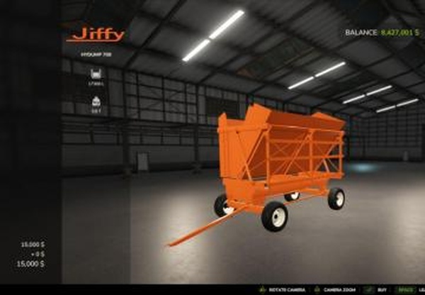 Jiffy Hydump 700версия 1.1.0.0 для Farming Simulator 2025