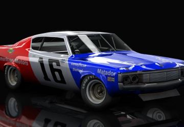 AMC Matador ’71 NASCARверсия - для Assetto Corsa