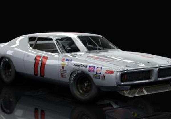 Dodge Charger ’71 NASCARверсия - для Assetto Corsa