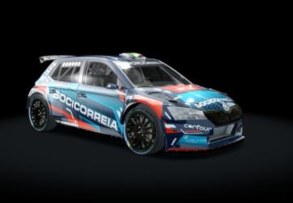 Skoda Fabia EVO R5версия - для Assetto Corsa