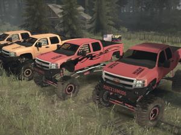 Chevy Silverado Duramax Quad Cab 2008версия 13.12.17 для Spintires: MudRunner (v11.12.17)