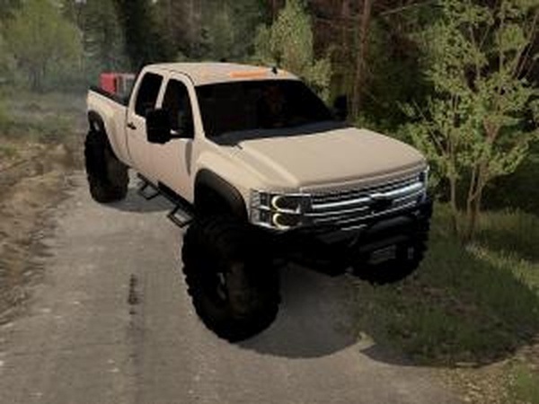 Chevy 3500 Pipeline Rig 2012версия 13.12.17 для Spintires: MudRunner (v30.11.17)