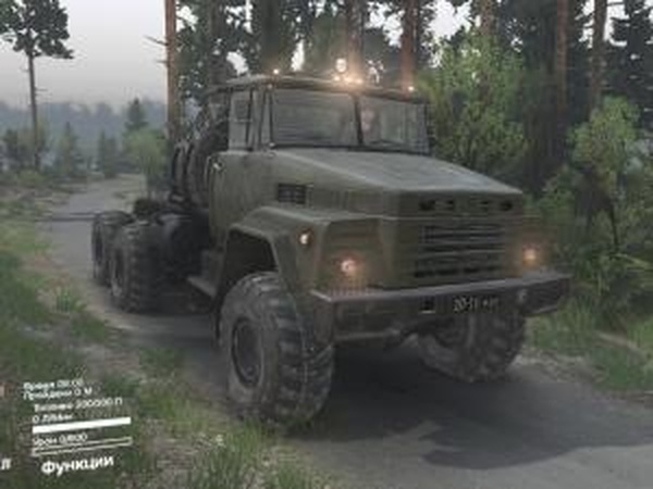 КрАЗ-260версия 1.1 для SpinTires (v03.03.16)