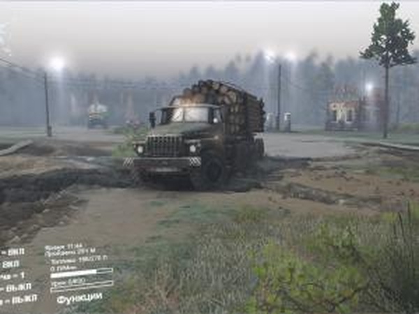 Карта «Gradland»версия 1.0 для SpinTires (v25.12.15c)