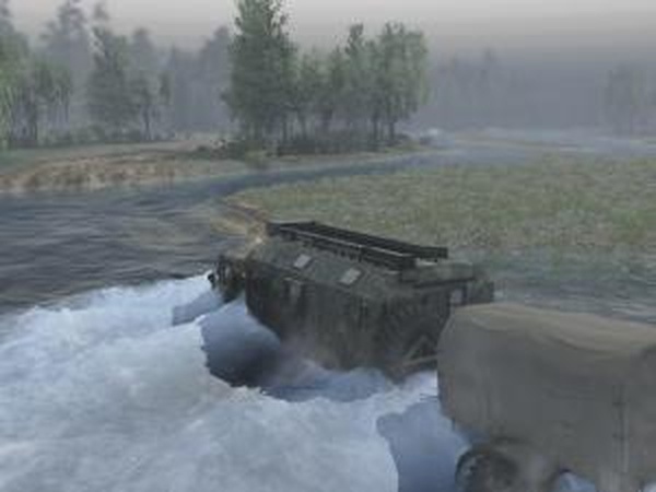 Карта «Iberian Woods Map»версия 2.1.31 для SpinTires (v25.12.15c)