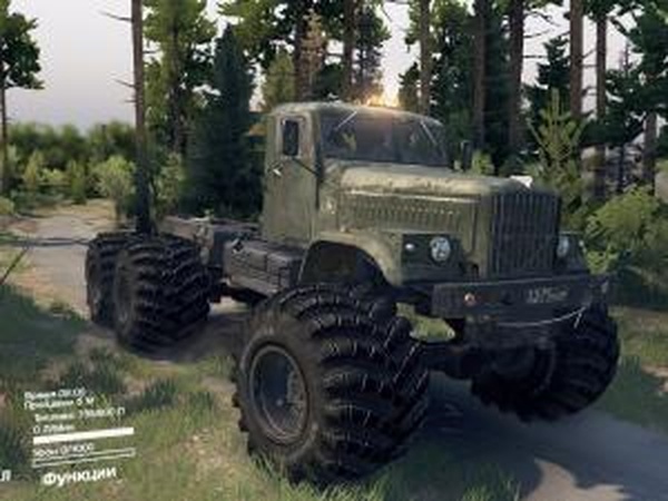 Краз «Болотоход»версия 1.0 для SpinTires (v25.12.15c)