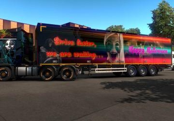 Halloween paintjobверсия 1.0 для Euro Truck Simulator 2 (v1.35.x)