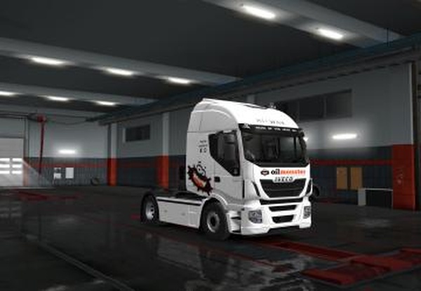 Скин Oil Monster для Iveco Hi Wayверсия 1.0 для Euro Truck Simulator 2 (v1.35.x)