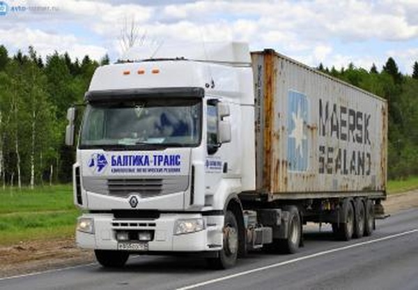 Скин  Baltika Trans для Renault Premiumверсия 1.0 для Euro Truck Simulator 2 (v1.35.x)
