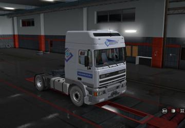 Скин Adamos для DAF 95 ATiверсия 1.0 для Euro Truck Simulator 2 (v1.35.x)