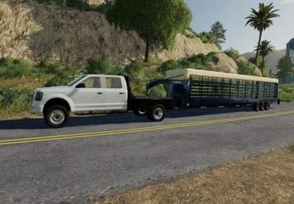 TTHD Flatbedверсия 1.1.0.0 для Farming Simulator 2019