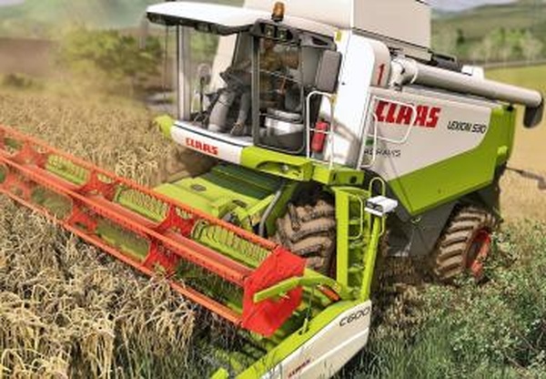 Claas Lexion 500 Seriesверсия 1.0.0.0 для Farming Simulator 2019 (v1.5.x)