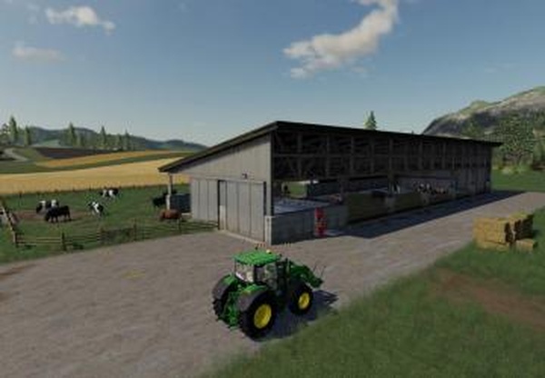 Cow Stableверсия 1.0.0.0 для Farming Simulator 2019 (v1.5.x)