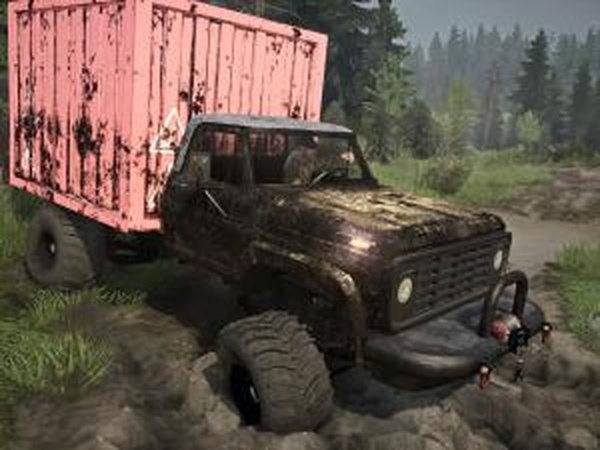Ford F600 «Beast»версия 12.12.17 для Spintires: MudRunner (v30.11.17)