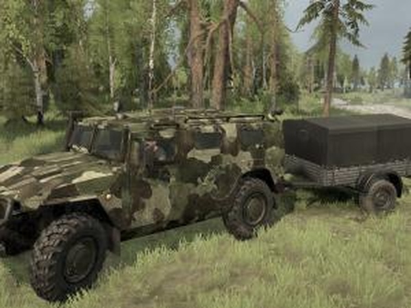 Газ-2330 «Тигр»версия 1.2 для Spintires: MudRunner (v30.11.17)