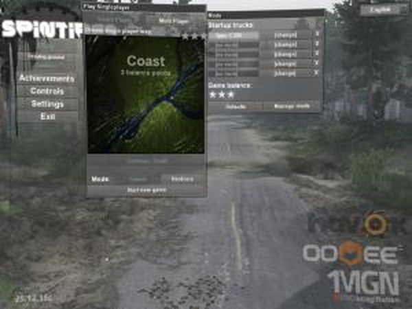 Карта «Bax 6»версия 1.0 для SpinTires (v25.12.15c)