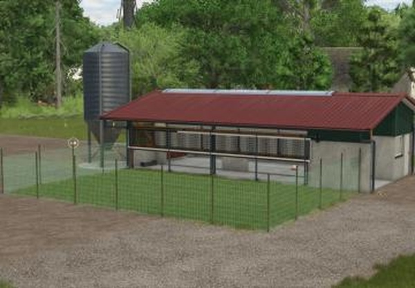 Chicken coop with 65,000 hensверсия 1.0.0.0 для Farming Simulator 2025