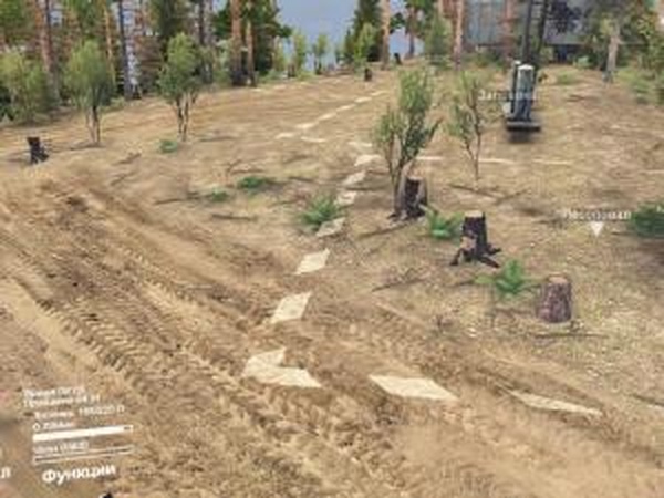 Карта «Mud bogg»версия 1.2 для SpinTires (v25.12.15c)
