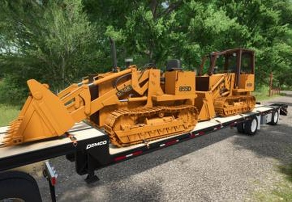 Case 855D Track Loaderверсия 1.1.0.0 для Farming Simulator 2025