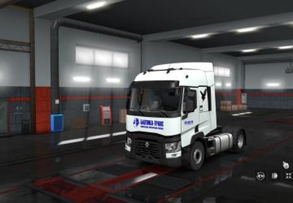 Скин Балтика Транс для Renault Tверсия 1.0 для Euro Truck Simulator 2 (v1.35.x)