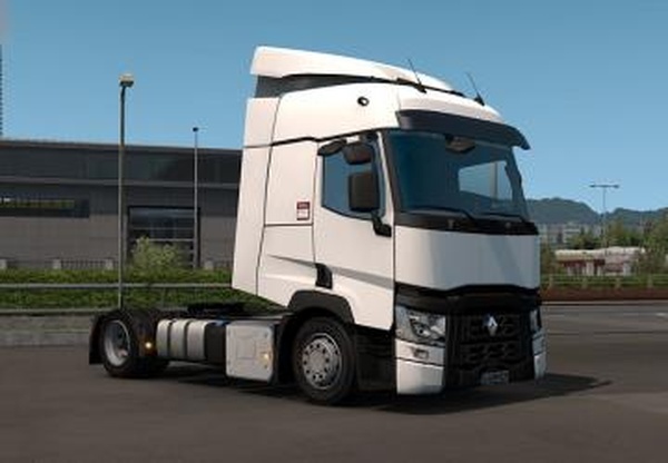 Realistic exhaust «cover» for Renault Range Tv1.0 для Euro Truck Simulator 2 (v1.35.x)