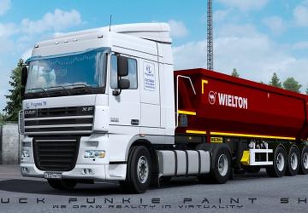 Скин «Большегруз 40 Рус»версия 1.0 для Euro Truck Simulator 2 (v1.35.x)