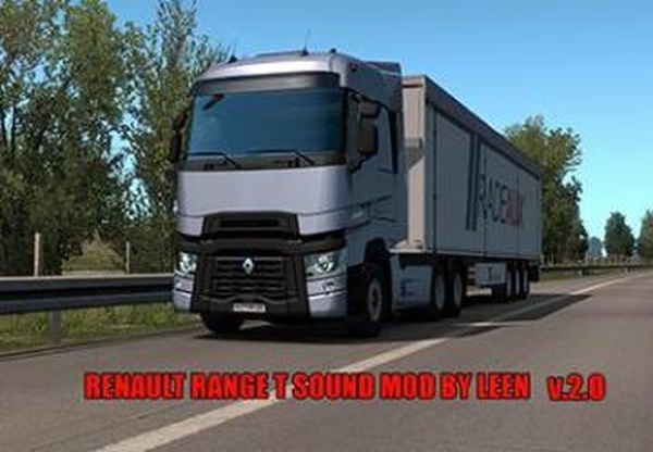 Renault Range T Sound Modверсия 2.0 для Euro Truck Simulator 2 (v1.35.x, 1.36.x)